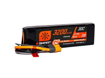 Spektrum 3200mAh 3S 11.1V Smart G2 30C IC3 : SPMX323S30