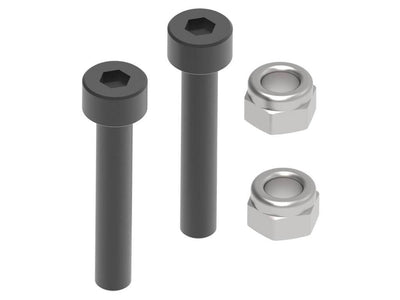 OMP M7 Hex Screw (Half Thread) W/Nut M4x23 : OSHM7121