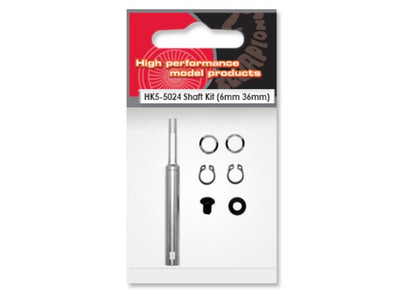 Scorpion HK5-5024 Shaft Kit (6x36mm) : HK5_5025_Shaft_6_36