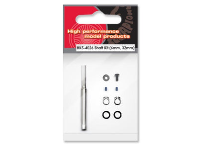 Scorpion HK5-4026 Shaft Kit (6x32mm) : HK5_4026_Shaft_6_32