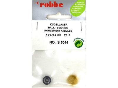 Robbe Flanged Ballrace 3 x 8 x 4 : S-5044