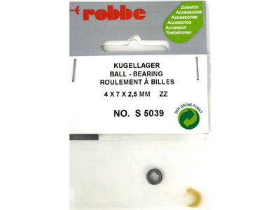 Robbe Ball Bearing 4 x 7 x 2.5mm : S-5039 - Midland Helicopters