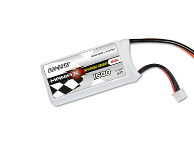 ManiaX 7.4V 1500mah 60C : MX1500-2S-60