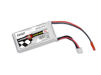 ManiaX 11.1V 650mah 60C Lipo Battery Pack : MX650-3S-60