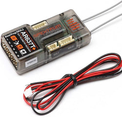 Spektrum AR637T+ DSMX 6Ch AS3X+ SAFE Telemetry Receiver : P-SPM-1032