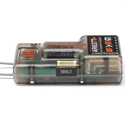 Spektrum AR637T+ DSMX 6Ch AS3X+ SAFE Telemetry Receiver : P-SPM-1032