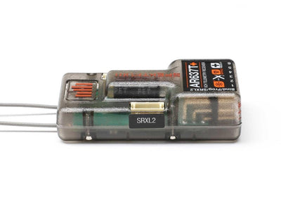 Spektrum AR637T+ DSMX 6Ch AS3X+ SAFE Telemetry Receiver : P-SPM-1032
