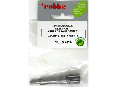 Robbe Pinion Gear Shaft 10T M1 : S-4114 - Midland Helicopters