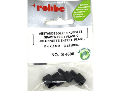 Robbe Spacer M4 x 8mm (4) : S-4698