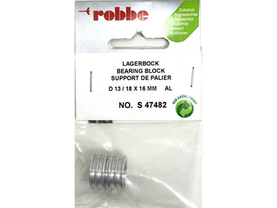 Robbe Bearing Block Aluminium D13 / 18 x 16mm : S-47482