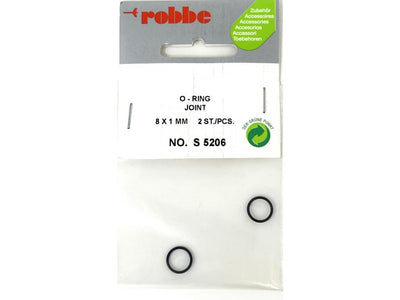 Robbe O-Ring 8 x 1mm (2) : S-5206