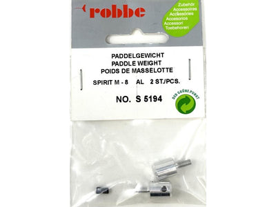 Robbe Paddle Weight Aluminium Spirit M-8 (2) : S-5194 - Midland Helicopters