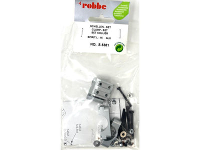 Robbe Aluminium Fin Clamp Set Spirit L-16 : S-5381