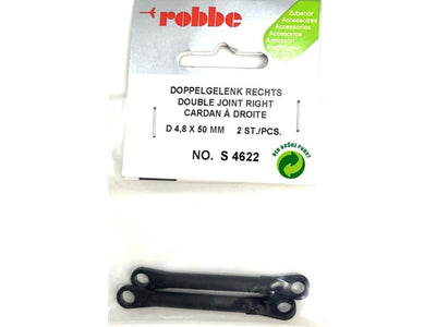 Robbe Double Ball Link D 4.8 x 50mm (2) : S-4622