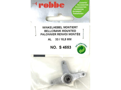 Robbe Bell Crank 33 / 10.5 Aluminium : S-4553