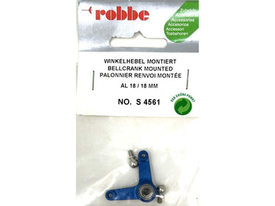 Robbe Angled Lever 18 / 18mm Aluminium : S-4561