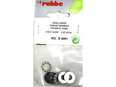 Robbe Thrust Bearing 6 x 14mm (2) : S-4061