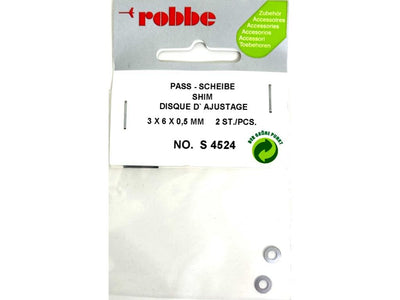 Robbe Shim Washer 3 x 6 x 0.5mm (2) : S-4524