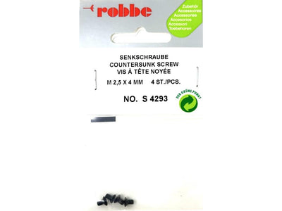 Robbe Self Tap Screw M2.5 x 4mm (4) : S-4293