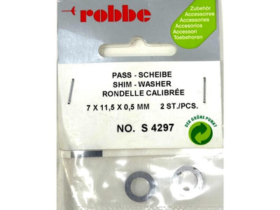 Robbe Shim Washer 7 x 11.5 x 0.5mm (2) : S-4297