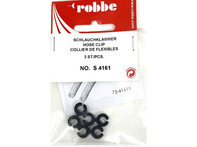 Robbe Hose Clip (3) : S-4161 - Midland Helicopters