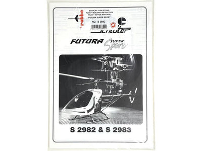 Robbe Instructions Futura Super Sport : S-3892 - Midland Helicopters