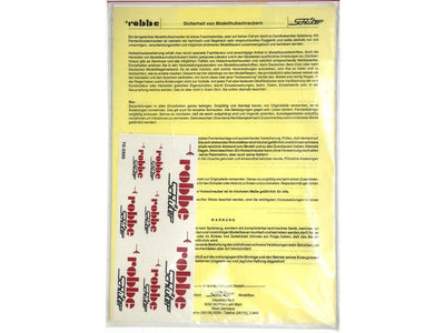 Robbe Instructions Futura Contest : S-3890