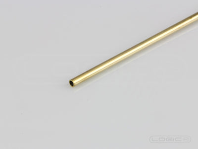 18" Round Brass Tube 1/8" (Pk2) : KS1145