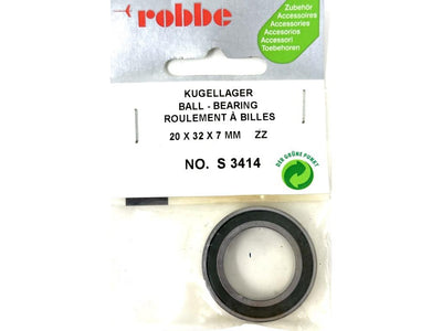 Robbe Ball Bearing 20 x 32 x 7mm : S-3414 - Midland Helicopters
