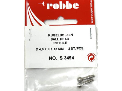 Robbe Ball Head M2.5 x 9mm (2) : S-3494