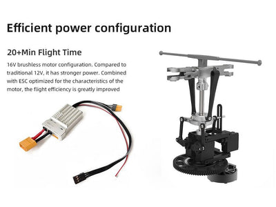 FlyWing UH1 PNP (Red) : FW-UH1-V4-PNP-R