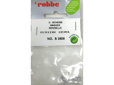 Robbe Washer 5 x 10 x 2mm (2) : S-3508