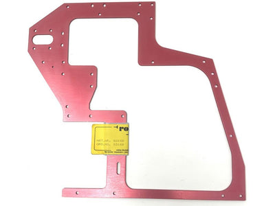 Robbe Side Panel Aluminium Red : S-3160