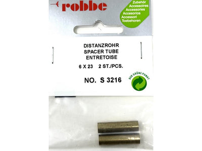 Robbe Front Canopy Spacer Tube 6 x 23mm (2) : S-3216