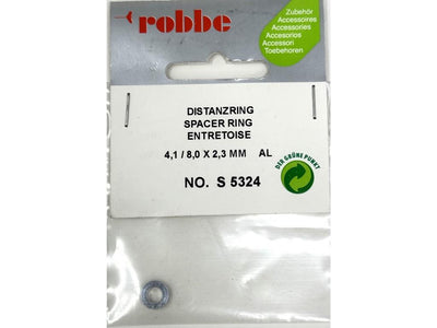 Robbe Spacer Ring Aluminium 4.1 / 8.0 x 2.3mm : S-5324 - Midland Helicopters