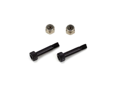 Main Rotor Blade Mounting Screw/Nut Set (2): B450, 330X, 330 : BLH1616