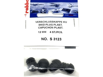 Robbe Skid Plug Plastic 12mm (4) : S-3123