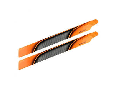 thumbnail image 2 of Microheli Blade 230 S / V2 Orange 240mm Plastic Main Rotor Blade Set MH-230S003OR 2 of 6