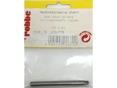 Robbe Tail Rotor Shaft 5 x 61mm Moskito : S-2679