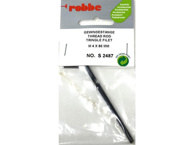 Robbe Threaded Rod M4 x 80mm : S-2487 - Midland Helicopters