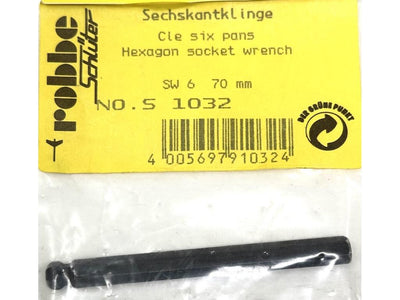 Robbe Hexagon Socket Wrench 700mm SW6 : S-1032