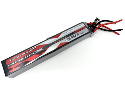 ManiaX 45.6V 6500mah 100C HV Lipo Stick Battery Pack : MX6500-12SHV-100
