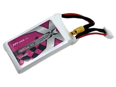 ManiaX 11.1V 450mah 100C Lipo Battery Pack : MX450-3S-100