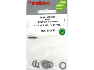 Robbe Washer 7 x 10 x 0.2mm (10) : S-0053