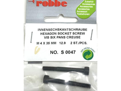 Robbe Socket Screw M4 x 35mm (2) : S-0047