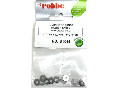 Robbe Washer 0.9 x 8mm (10) : S-0065