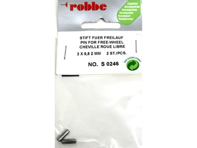 Robbe Pin For Free-Wheel 3 x 9.8mm : S-0246