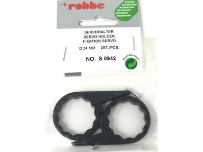 Robbe Servo Holder D24mm (2) : S-0942