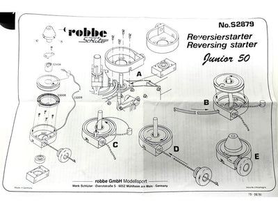 Robbe Pull Starter Junior : S-2879