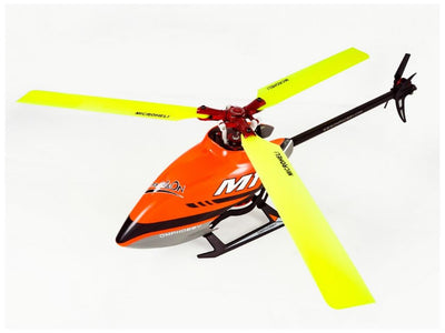 CNC Triple Orange Plastic Blades Conversion Set (OMP M1/EVO) : MH-OMM1001TOR